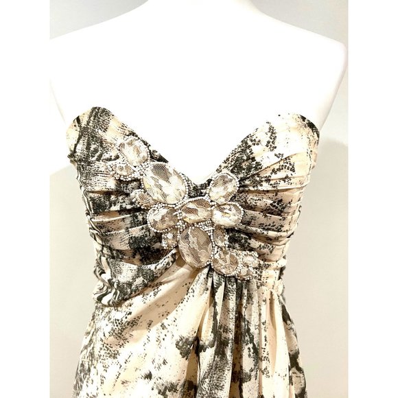 H&M- strapless dress- size 6 - Picture 2 of 6